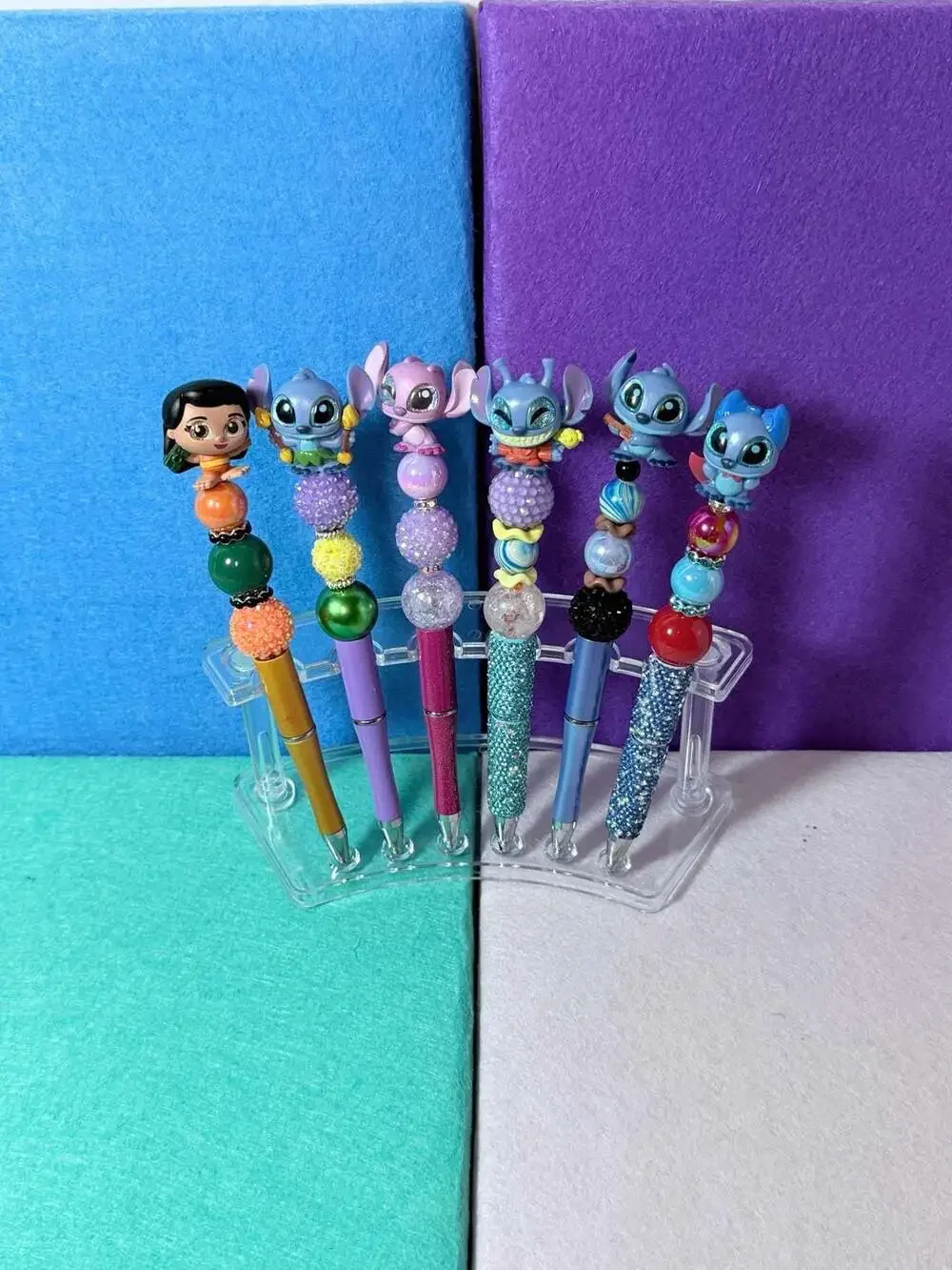 Disney Doorable Handmade Beaded Pens - Custom Made By The Enchanted Hoosier